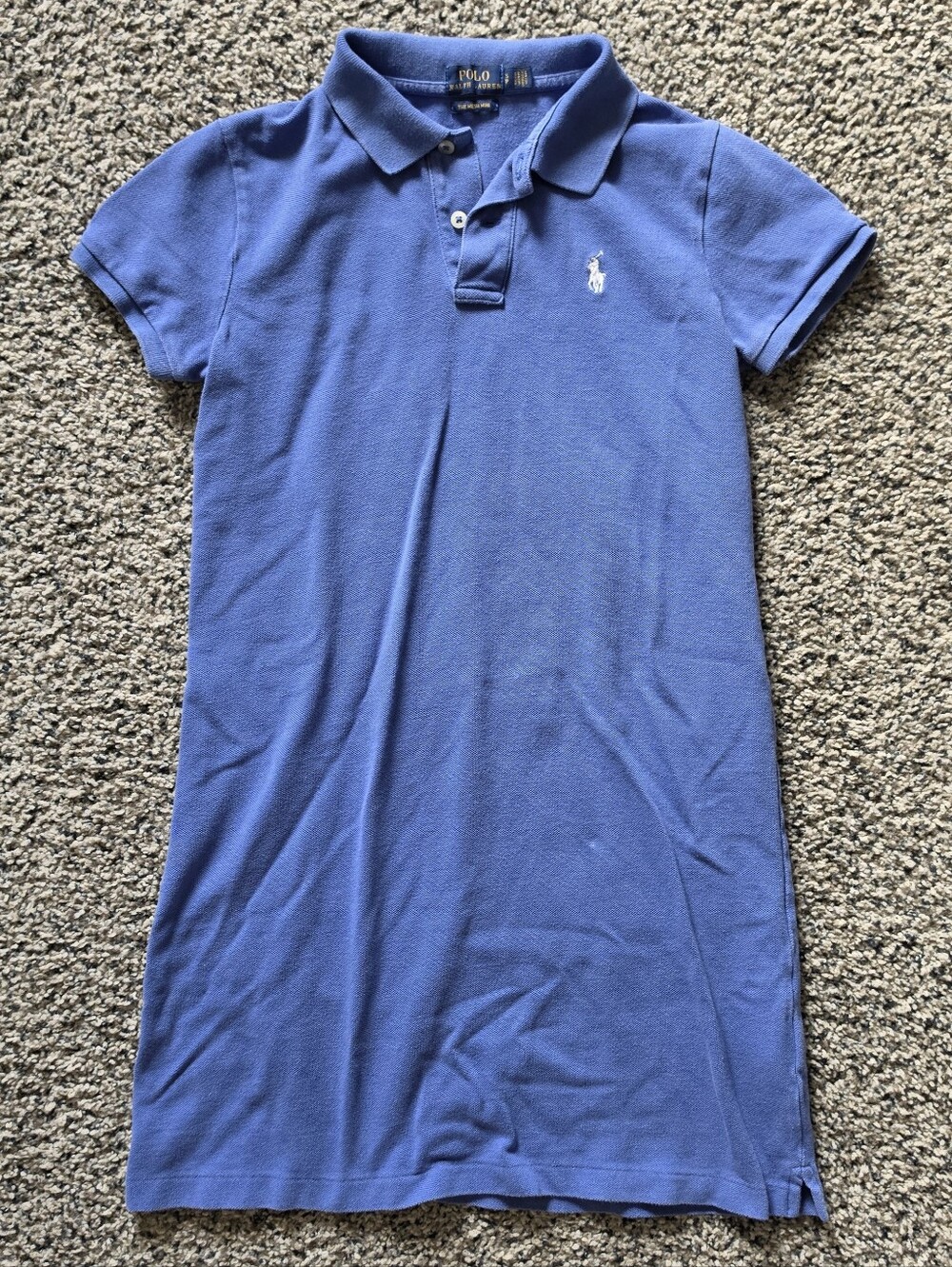 Polo Ralph Lauren Cotton Mesh Mini Polo Dress